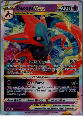 Deoxys VSTAR Promo SWSH: Sword & Shield Promo Cards SWSH268 NM - Image 1 of 2