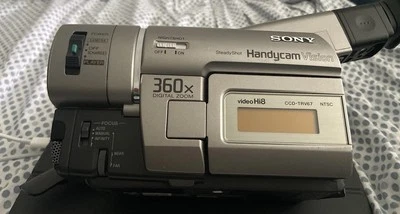Sony Hi8 Handycam SteadyShot Video Camera Nightshot CCD-TRV67 Tested  - Image 1 of 3
