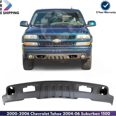 Front Lower Valance Textured For 2000-2006 Chevrolet Tahoe 2004-06 Suburban 1500 Foto 1 de 4