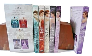 Kiera Cass: Selection Series - Complete 5 Book Collection Box Set + 1 PB = 6 PB/G -VG - Bild 1 von 8
