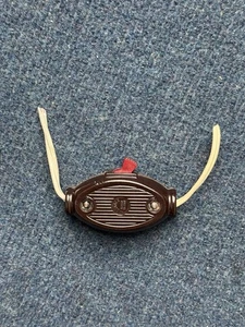 Interruptor de palanca de encendido/apagado en línea de baquelita Rodale de colección ¡probado!! - Imagen 1 de 5