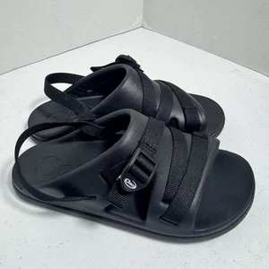 Chacos Chillos Kinder Sport Outdoor Sandalen verstellbarer Riemen Fersenriemen schwarz Gr. 5Y - Bild 1 von 10
