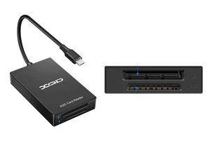 XQD Card Reader USB TYPE C, XQD SD Dual Memory Card Reader For Sony Lexar Mac UK - Picture 1 of 10