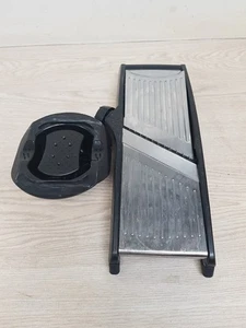 Adjustable Mandoline Food Slicer Mandolin Slicer Stainless Steel - Black - Unit - Picture 1 of 8