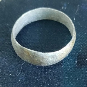 14th-17th Century Medieval Silver Ring! Simple Band, Size 5.5, 1.38 Grams - Picture 1 of 3