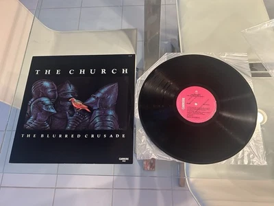 THE CHURCH THE BLURRED CRUSADE 1984 1st PRESS LP Vinyl Brazil EX ! - Imagem 1 de 4