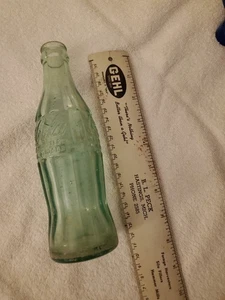 Sammlerstück Vintage Coca Cola Flasche 7" schwer geprägt Mc Minnville Tenn - Bild 1 von 3