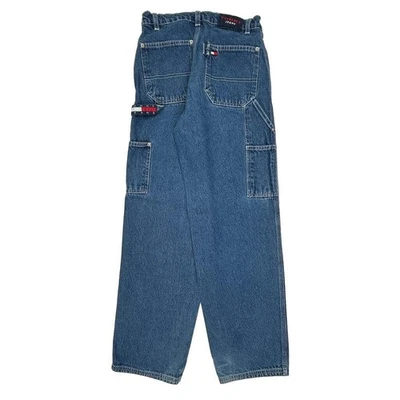 Jeans Tommy Jeans Carpenter Cargo Edad 12 - Algodón Azul Medio Foto 1 de 4