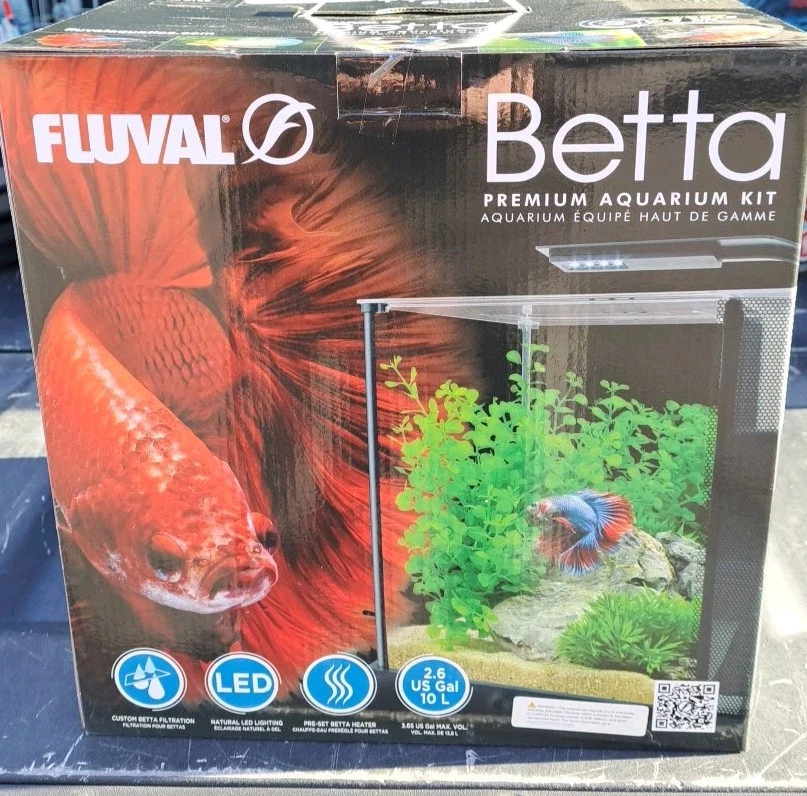 FLUVAL PREMIUM BETTA KIT - 2.6 GALLON 10498