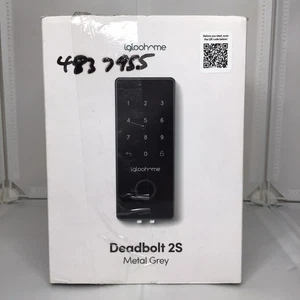 Catenaccio IGLOOHOME 2S Smart in metallo grigio nuovo - SPEDIZIONE GRATUITA!! - Foto 1 di 8