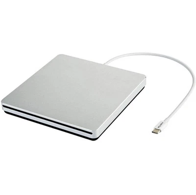Portable Slim External CD DVD Drive USB 3.0 Type C (NEW) - Image 1 of 4
