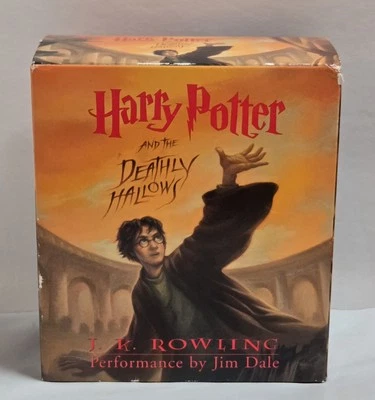 Harry Potter and the Deathly Hallows by J. K. Rowling On 17 CDs Foto 1 de 4
