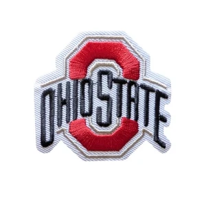 Ohio State Buckeyes NCAA Team Iron On Embroidery Patch - 2.25" x 2.25" - Picture 1 of 1