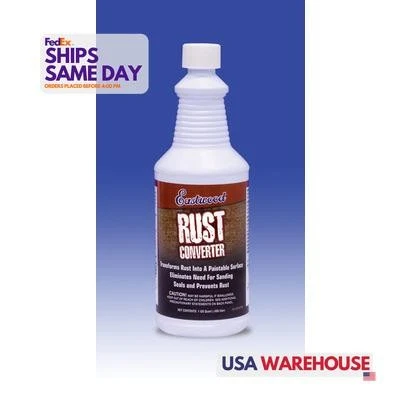Eastwood 51676, Rust Converter Quart Can Aftermarket High Performance Racing Par - Image 1 of 4