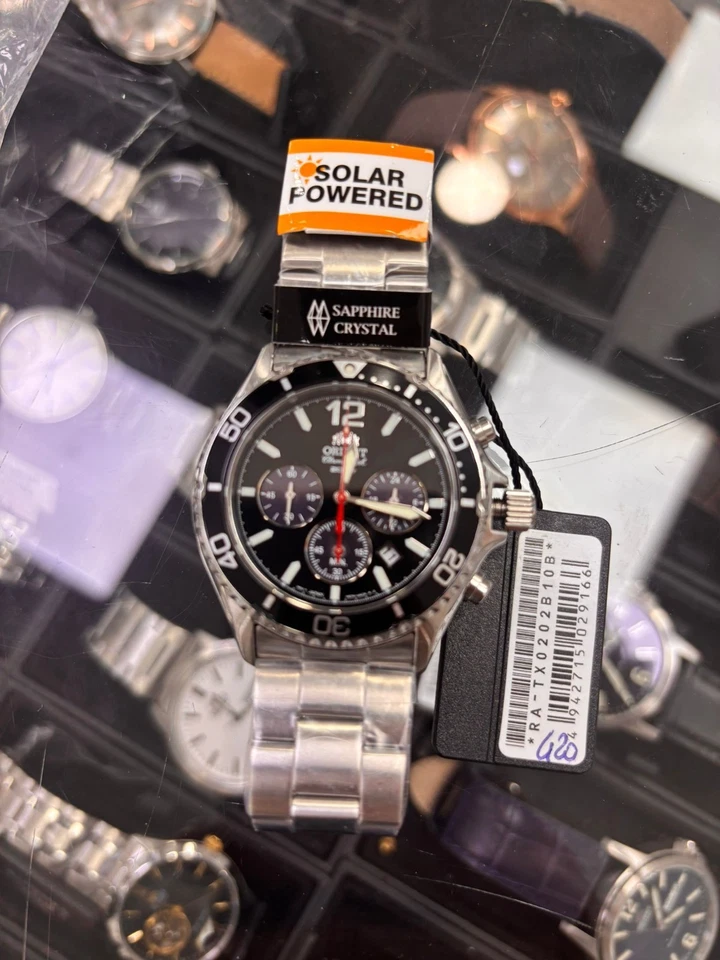 Orologio Sportivo Solare Al Quarzo Orient RA-TX0202B10B