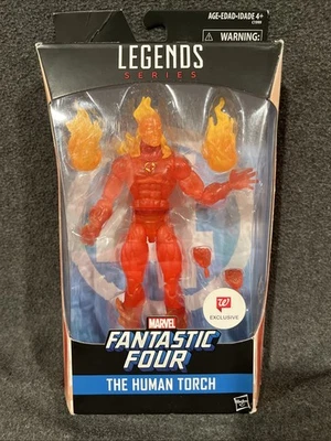 Hasbro Marvel Legends Fantastic Four HUMAN ANTORCH 6" exclusivo de Walgreens NUEVO MCU Foto 1 de 4