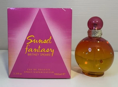 SUNSET FANTASY Eau de Toilette Spray by Britney Spears 3.3 oz 100 ml NEW NO WRAP - Image 1 of 4