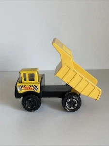 Vintage Tonka Mini Yellow Dump Truck Metal & Plastic Toy Construction Vehicle - Picture 1 of 11