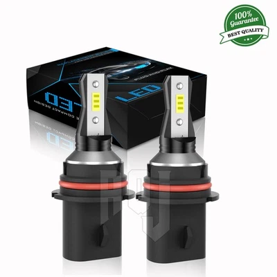 For Dodge Ram 4000 1997-1998 2pcs 9007 LED Headlight High/Low Beam Bulbs Kit - Image 1 of 4