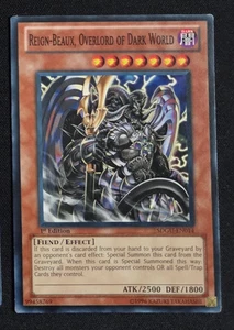 YuGiOh Reign Beaux Overlord Of Dark World SDGU-EN014 - 1st Edition - Picture 1 of 1