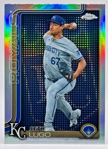 2025 Topps Chrome Seth Lugo LIGHTBOARD LOGO SSP #94 - Picture 1 of 2