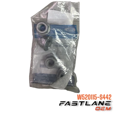 2015-2023 FORD RANGER UPPER BUSHING NUT SET OF 4 NEW OEM W520115-S442 - Image 1 of 4