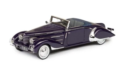 1935 Delage D8-85 Clabot Cabriolet von Henri Chapron dunkelblau 1/43 Resine - Bild 1 von 4