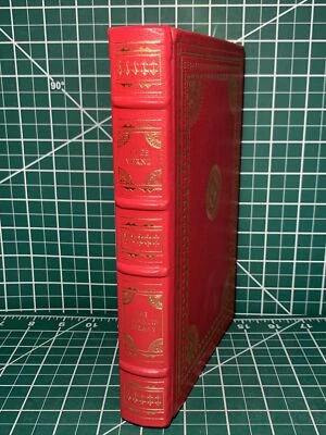 Franklin Library AROUND WORLD & EARTH MOON Jules Verne LEATHER 1ST 1985 Mint Foto 1 de 4