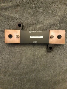 General Electric GE 50-140034-RSAA Shunt 250A 100MV 250 Amp  - Picture 1 of 6