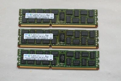 12GB 3x4GB 2Rx4 PC3-10600R / Samsung  M393B5170FH0 - CH9Q5 RAM ( HP ) - Bild 1 von 4