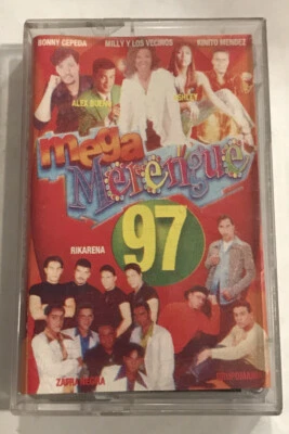 Mega Merengue 97 Cassette 1997 Sony Tropical – DFC-82494 - Image 1 of 3
