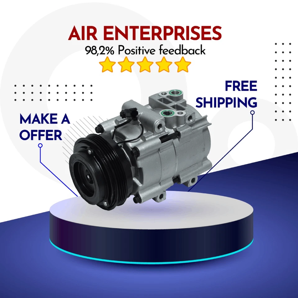 Compressor A/C Fit Kia Sorento 2003-2006 - Image 1 of 1