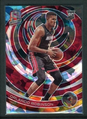 2022-23 ORLANDO ROBINSON 32/49 PANINI SPECTRA ICE CRACKED ROOKIE RC #197 - Image 1 of 2