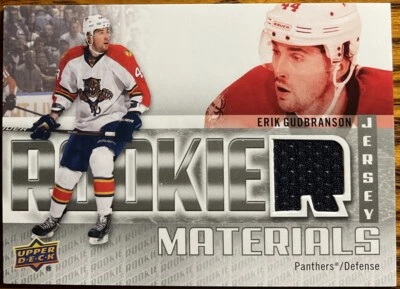 2011-12 Upper Deck Rookie Materials Erik Gudbranson #RM-EG Florida Panthers - Image 1 of 2