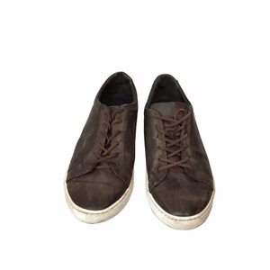 Men's FREEBIRD NEWPORT 100% Full Grain Distressed Leather CASUAL SNEAKER Shoe 13 - Picture 1 of 17