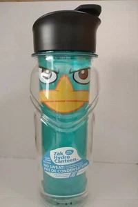 Phineas & Ferb Perry Water Bottle Zak Hydro Canteen Double Wall 18oz. BPA Free - Imagen 1 de 12