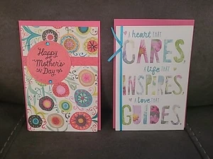 HALLMARK (2) HAPPY MOTHER'S DAY CARDS - NEW - Picture 1 of 7
