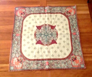 Vintage Wall Tapestry - Designs By Renaissance Woven Art NY - 29 x 29 - NICE! - Picture 1 of 4