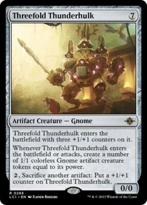 Threefold Thunderhulk - LCI - Rare - MTG Magic Pack fresh - Picture 1 of 3