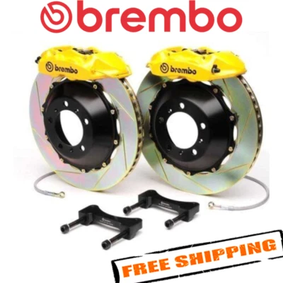 Brembo 1N3.9005A2 GT Front Slotted Brake Kit for 2008-2017 Dodge Challenger SRT Foto 1 de 2