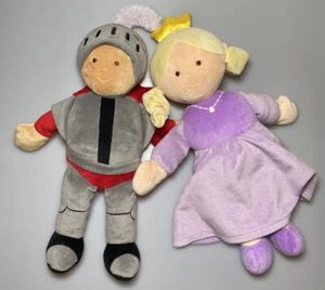 North American Bear Co Caballero Princesa Muñeco de Peluche Púrpura Suave Juguete Lote Niño Niña - Imagen 1 de 3