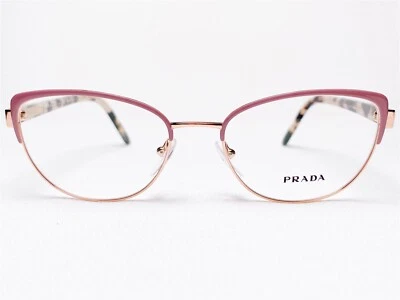 NUEVO Monturas de gafas para mujer Prada VPR63X 03B-1O1 rosa/rosa dorado ojo de gato 51/17 Foto 1 de 4