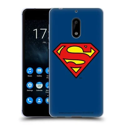 OFFICIAL SUPERMAN DC COMICS LOGOS SOFT GEL CASE FOR NOKIA PHONES 1 - Image 1 of 4