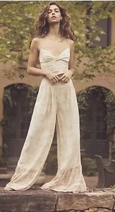 FREE PEOPLE VANESSA SET SAND (SIZE M) RRP £148 - Picture 1 of 5