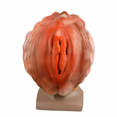 Halloween Clam Shell Prank Sexy Mask Cosplay Scallop Shell Mask Masquerade Props - Image 1 of 4