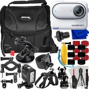 Insta360 GO3 S Edición Estándar (Blanco Ártico, 64 GB) - Paquete de Accesorios de 16 piezas - Imagen 1 de 7