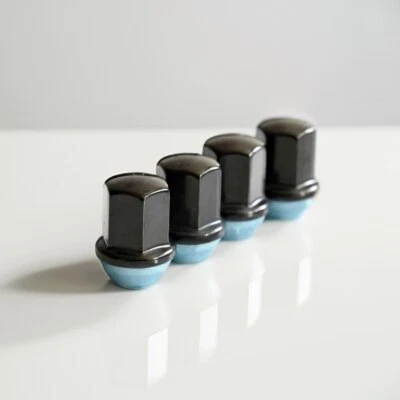 Tuercas Chrysler negras de acero inoxidable premium para Chrysler 300 2011-2024 OEM Foto 1 de 4