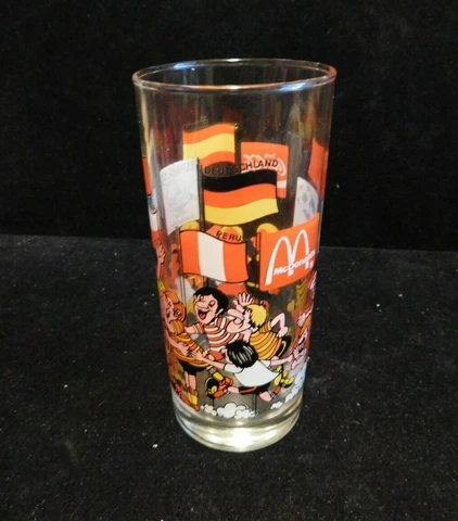 1982 Espana Mcdonalds Glass Naranjito Cover