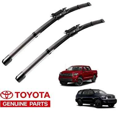 OEM Toyota Sequoia 2007-22 & Tundra 2006-21 Wiper Blades - Image 1 of 2