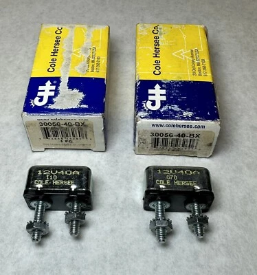 NUEVO (Lote de 2) Disyuntor CH Cole Hersee 30056-40-BX Foto 1 de 4